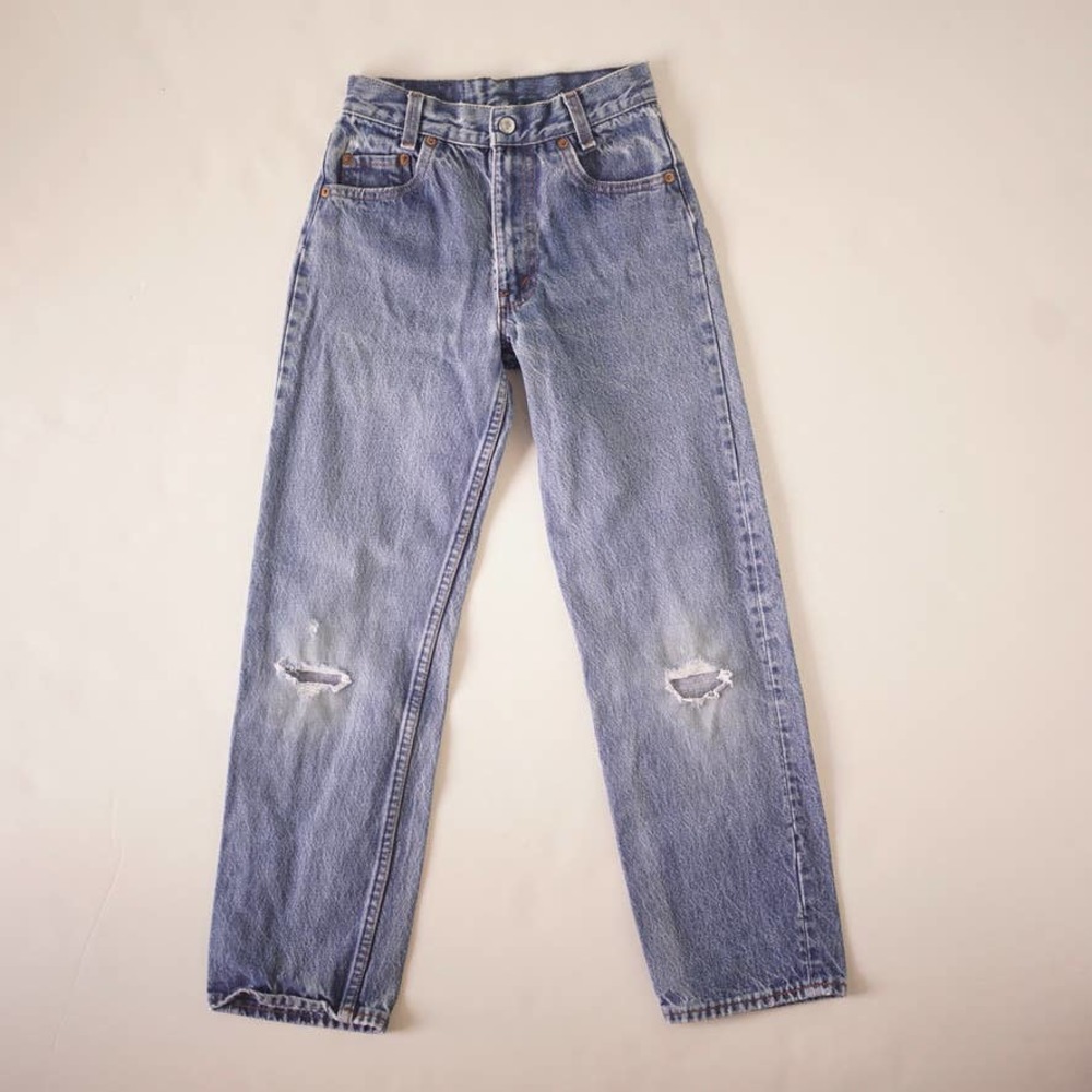 Levi's Blue Straight Leg Women's Jeans